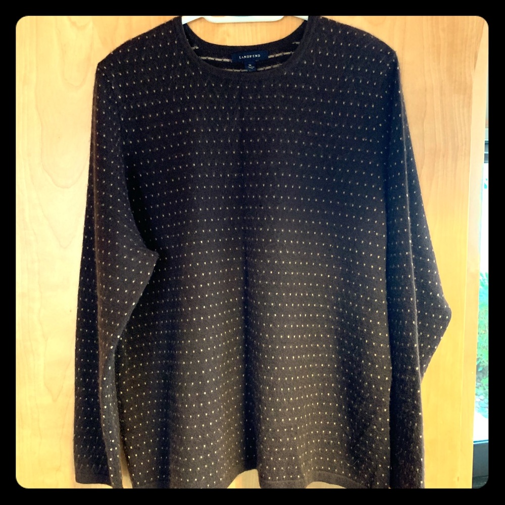 Land’s End 100% Cashmere Sweater. 1X